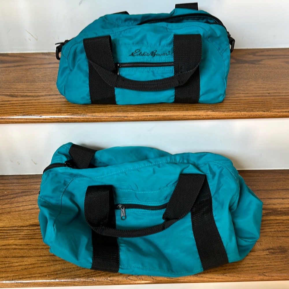 Eddie Bauer duffle bags x2 set